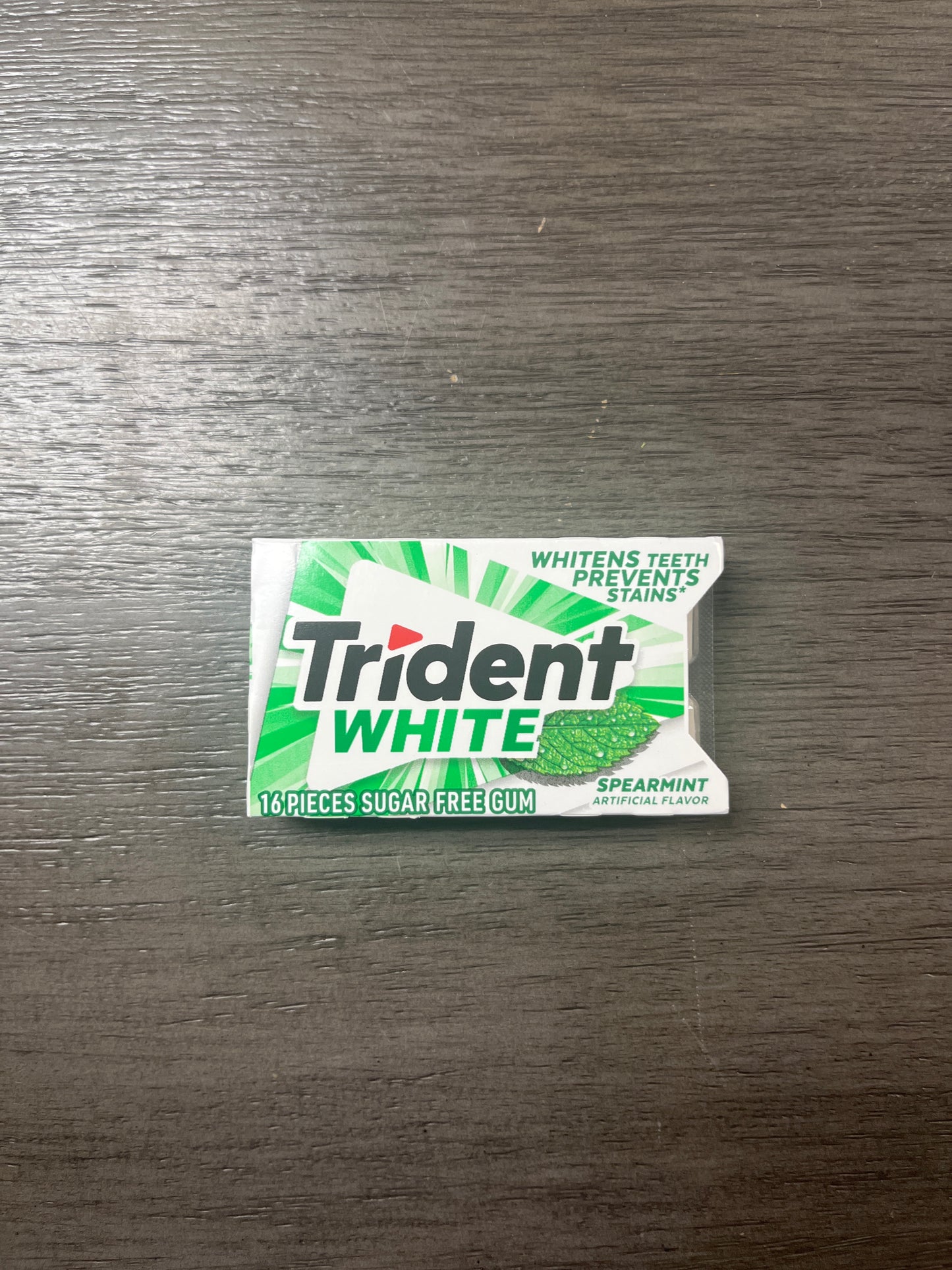 Trident White Spearmint Sugar Free