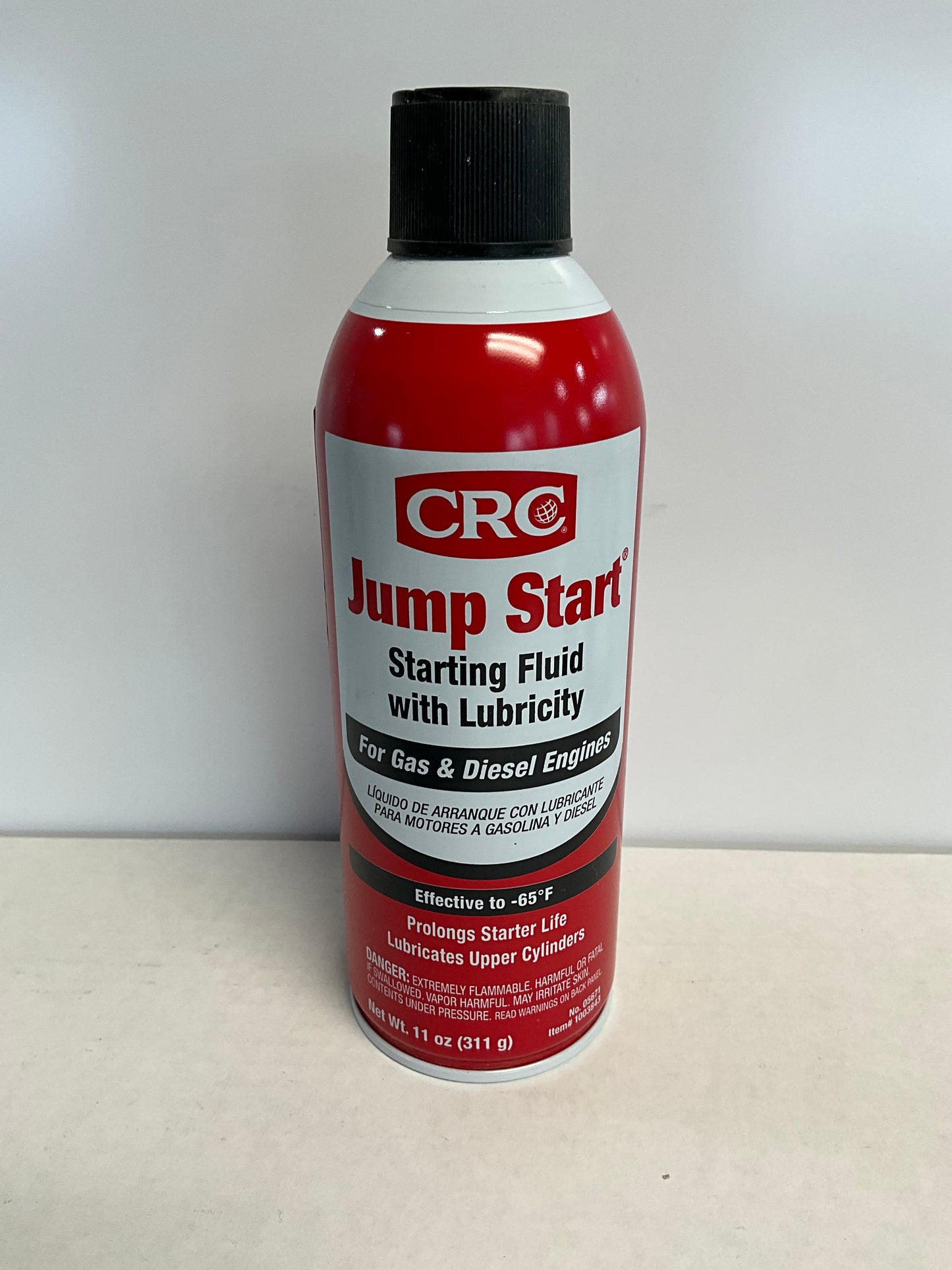 Jump Start Starting Fluid with Lubricity