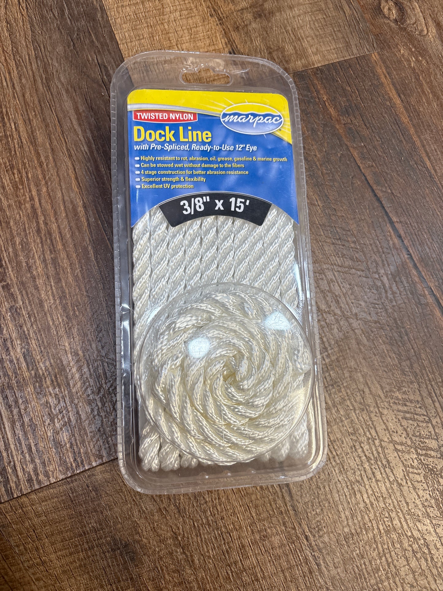 Twisted Nylon Dock line