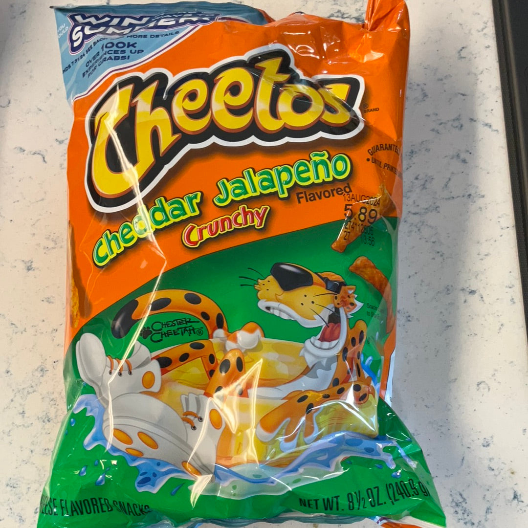 Cheetos Cheddar Jalapeno Crunchy Big Bag