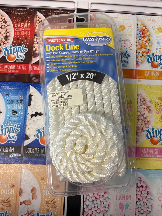 Twisted Nylon Dock Line