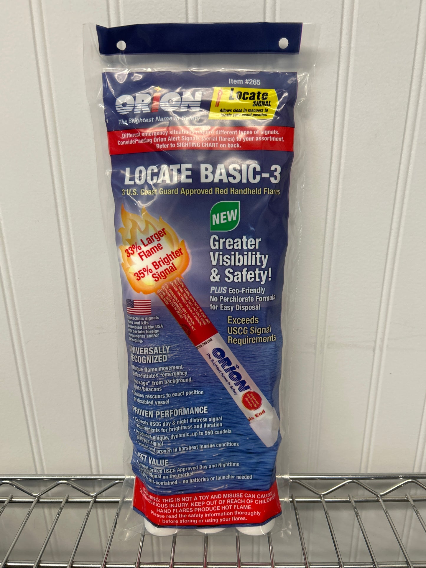 FLARE KIT HAND HELD RED 3PK CS OF 4 3PK