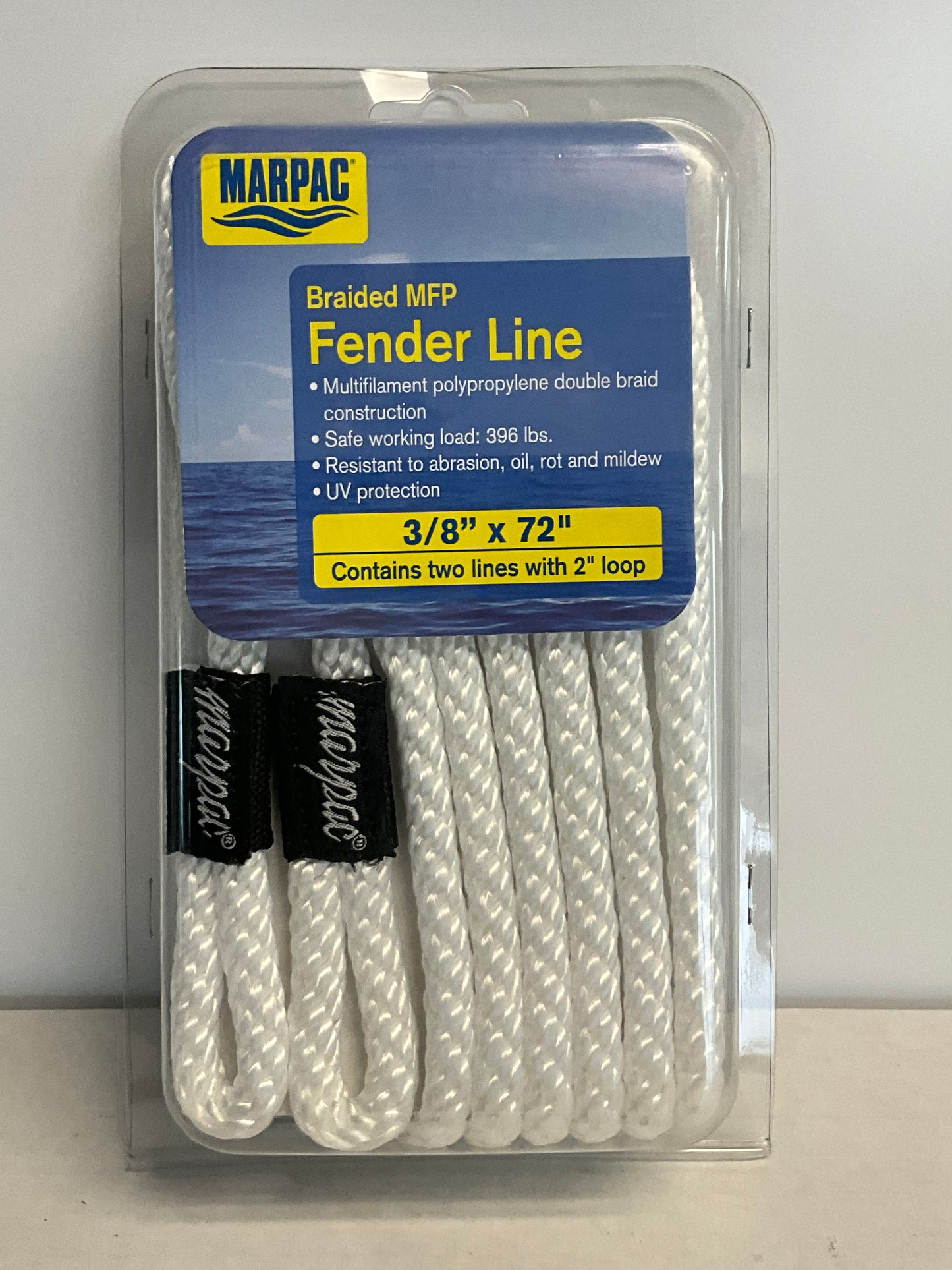 Fender Line White 3/8” x 72”