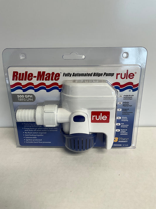 Fully Automated Bilge Pump 500GPH 1893 LPH