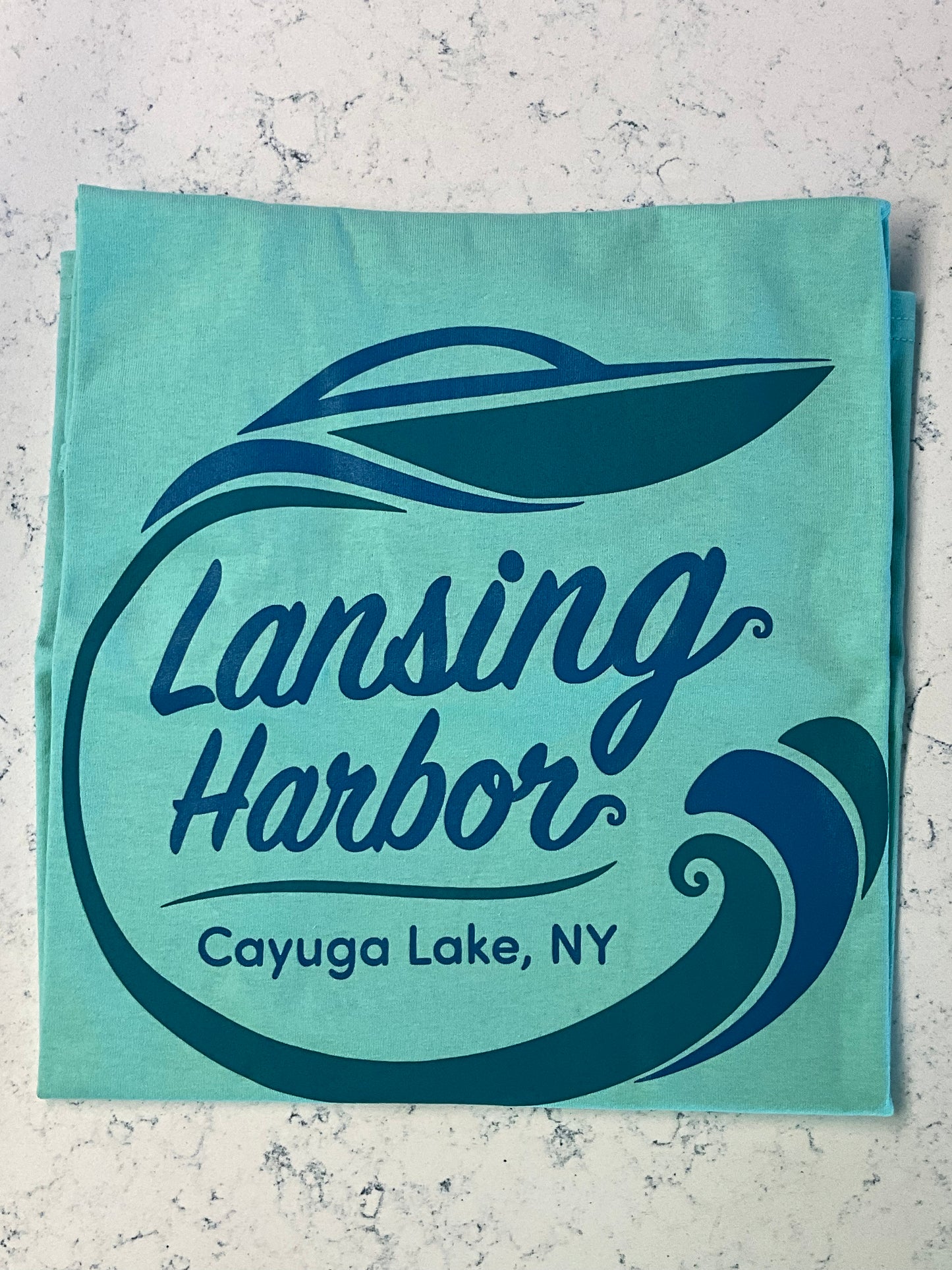 Lansing Harbor T-Shirt Seafoam