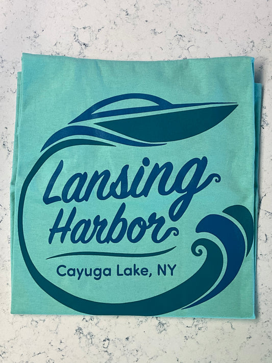 Lansing Harbor T-Shirt Seafoam